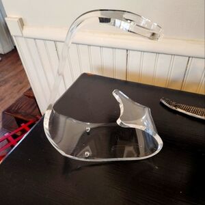 VINTAGE, Lucite Wine Bottle Holder